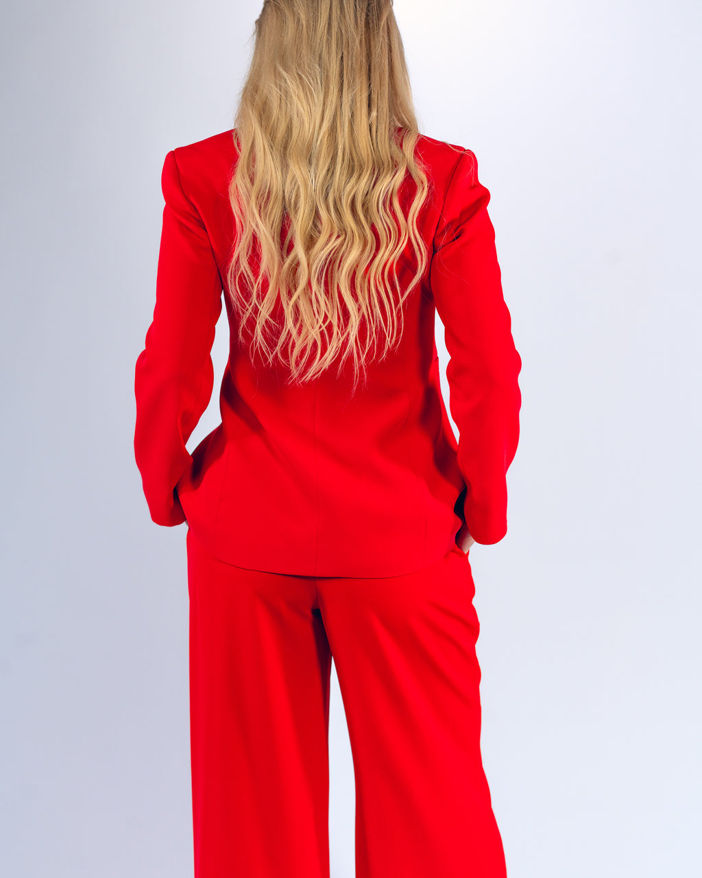 Tailleur – Col châle & bouton unique