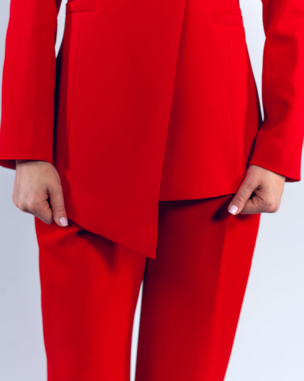 Tailleur – Col châle & bouton unique