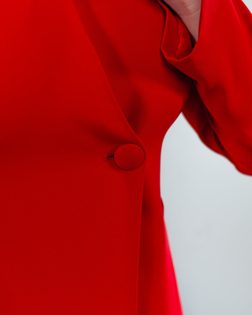 Tailleur – Col châle & bouton unique