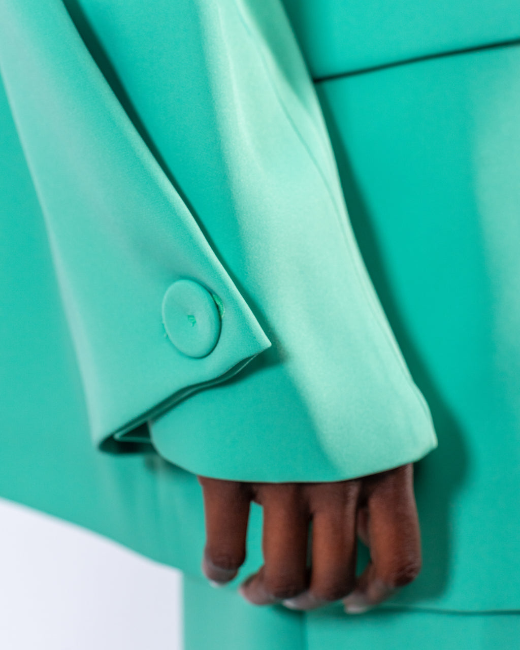 Emerald Green Oversized Suit — Blazer & Wide-Leg Trousers