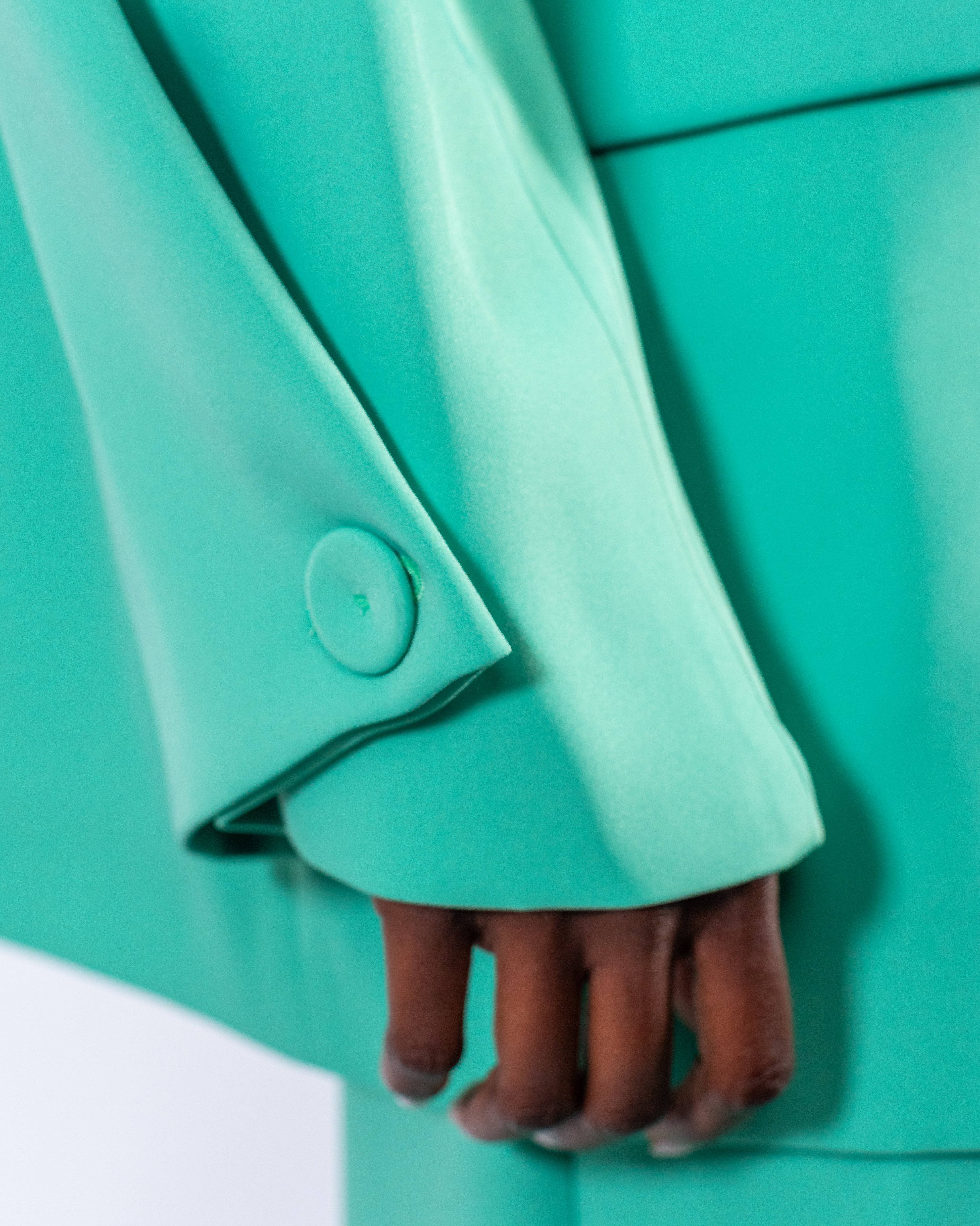 Emerald Green Oversized Suit — Blazer & Wide-Leg Trousers