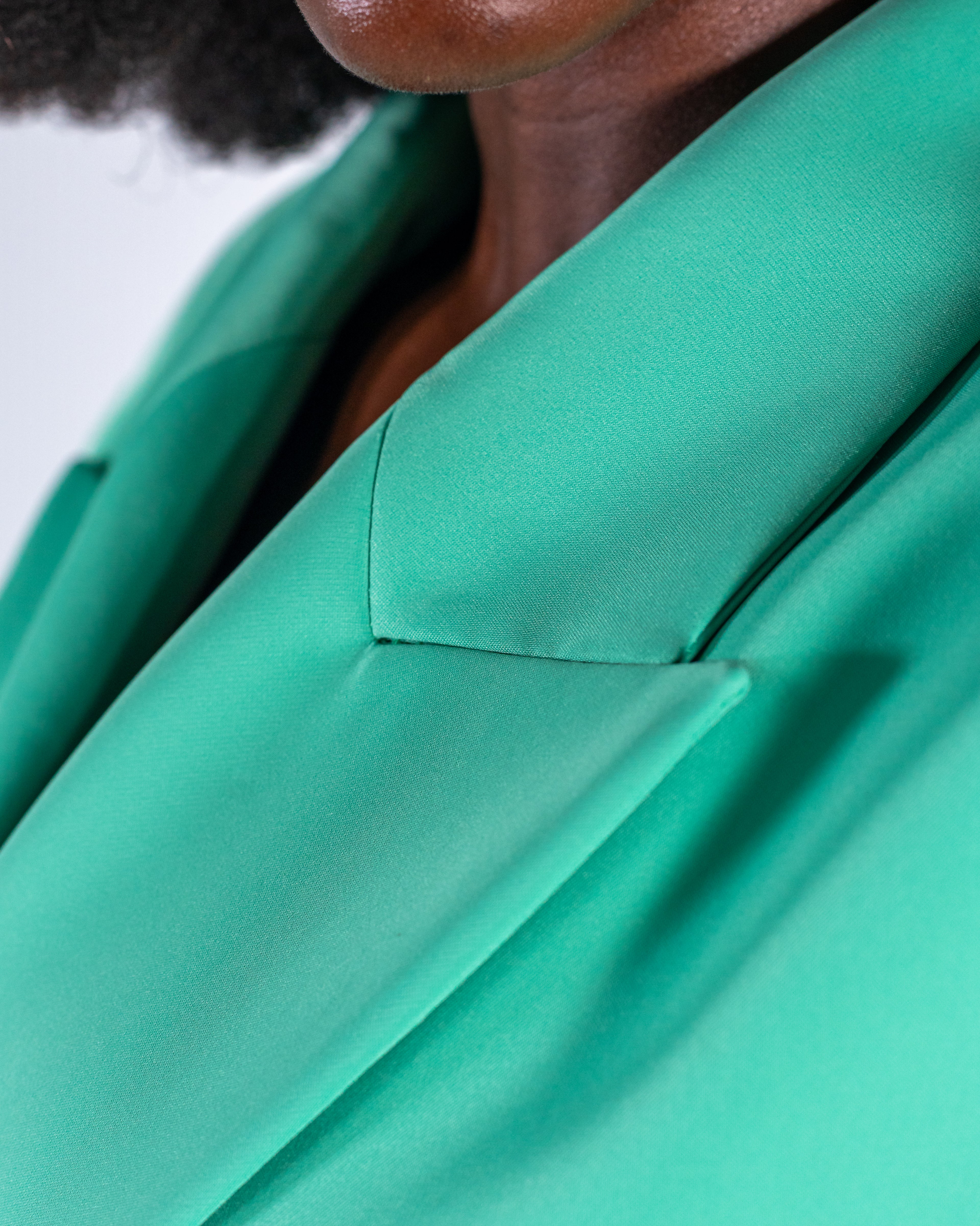 Emerald Green Oversized Suit — Blazer & Wide-Leg Trousers